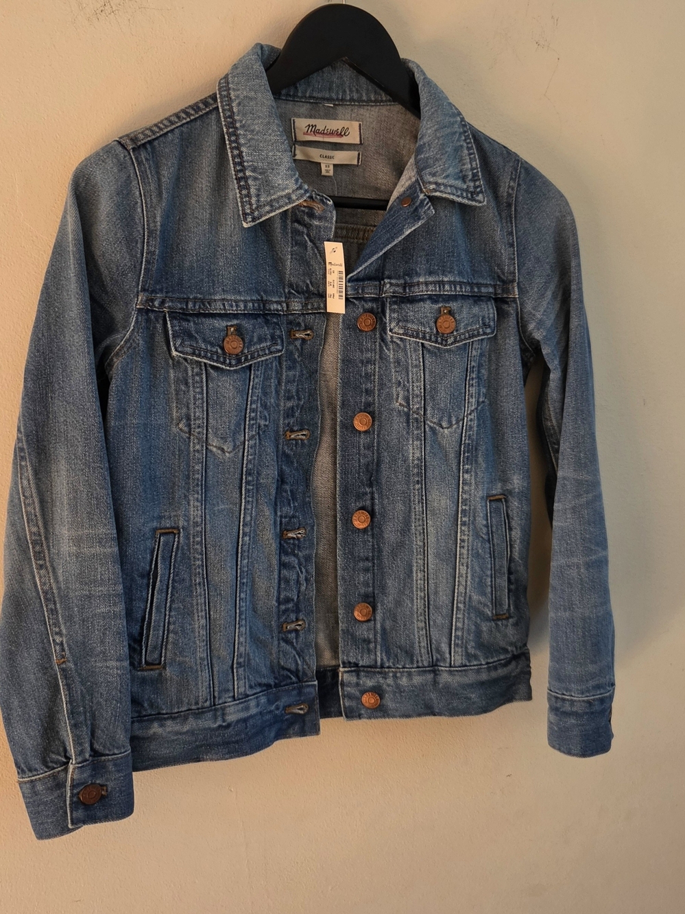 Madewell Women's Blue Denim Trucker Jacket
